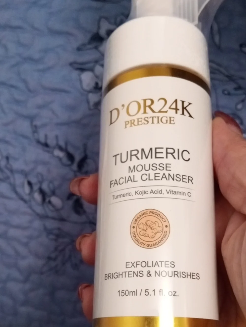DOr24K turmeric mousse